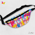 Abstract Festival Fanny Pack: Rave EDM Music Bag