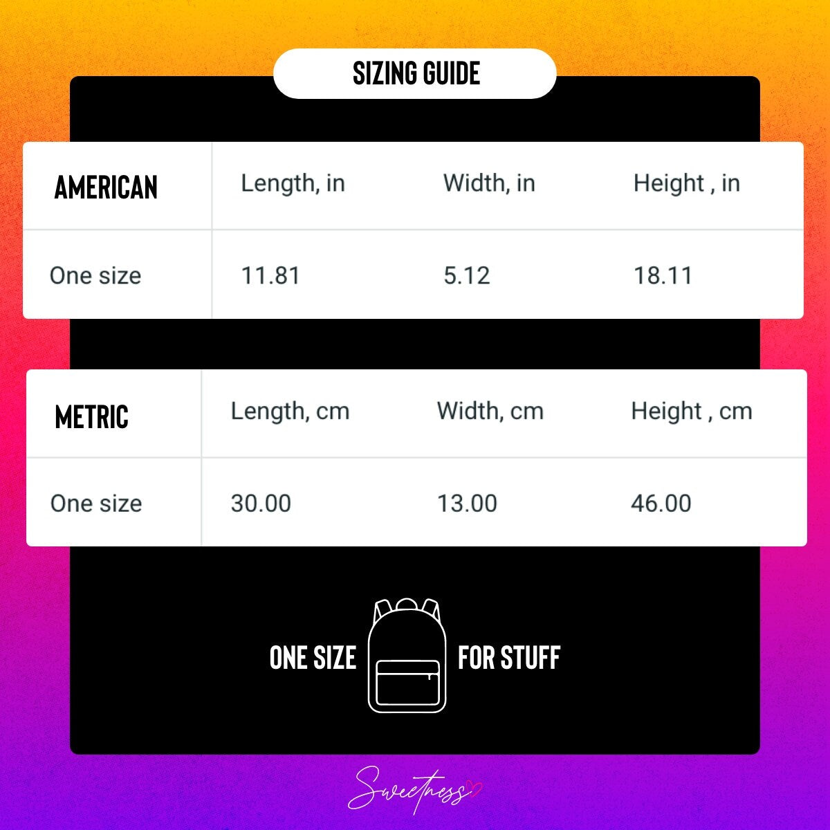 Rainbow Triangles Festival Backpack: Geometric Rave Bag