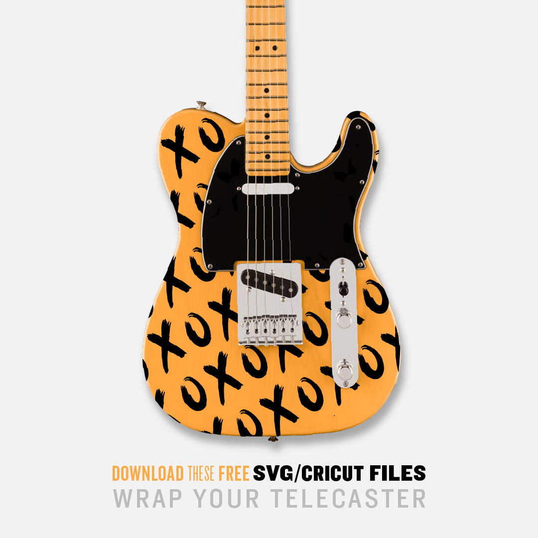 XO Guitar Wrap - Digital Download